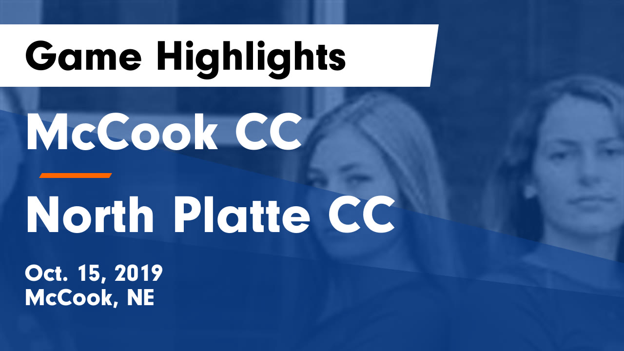 McCook CC vs North Platte CC Game Highlights Oct. 15, 2019 McCook