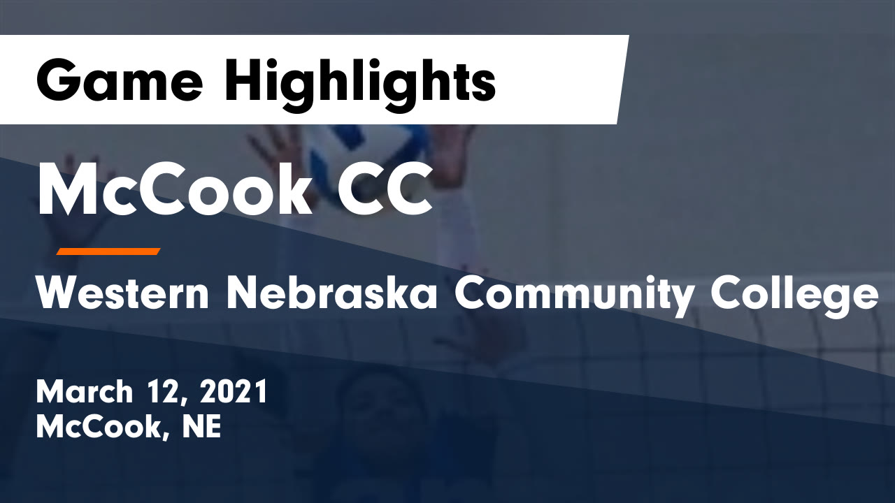 McCook CC vs Western Nebraska Community College Game Highlights March