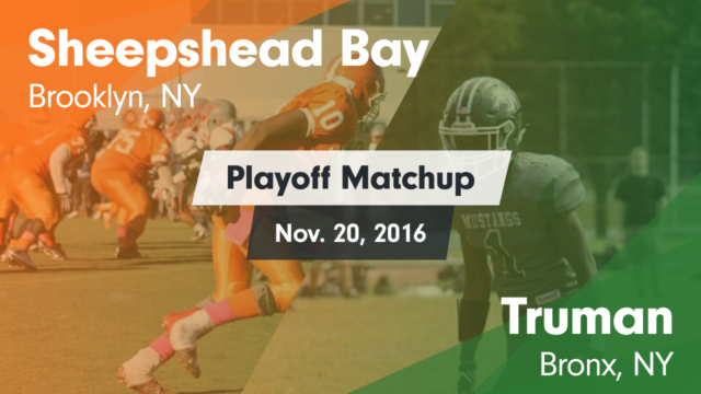 Boys Varsity Football Sheepshead Bay High School Brooklyn New