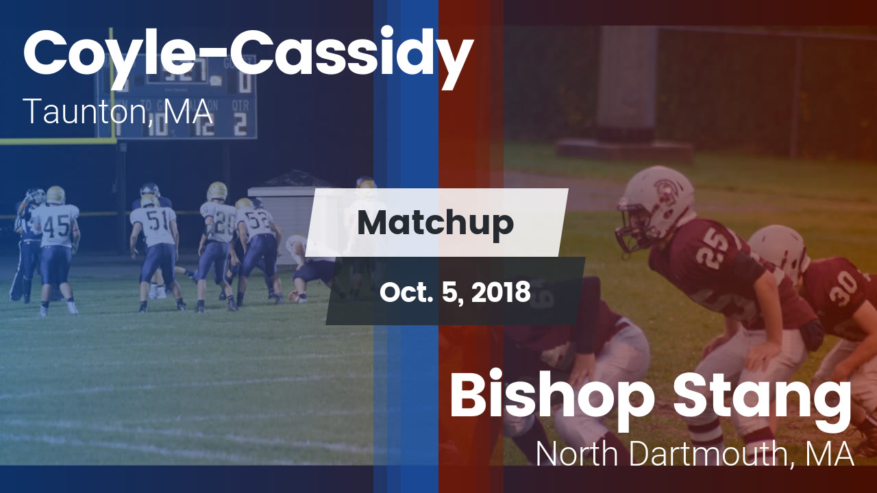 Football Game Recap Bishop Stang Vs Coyle Cassidy Maxpreps