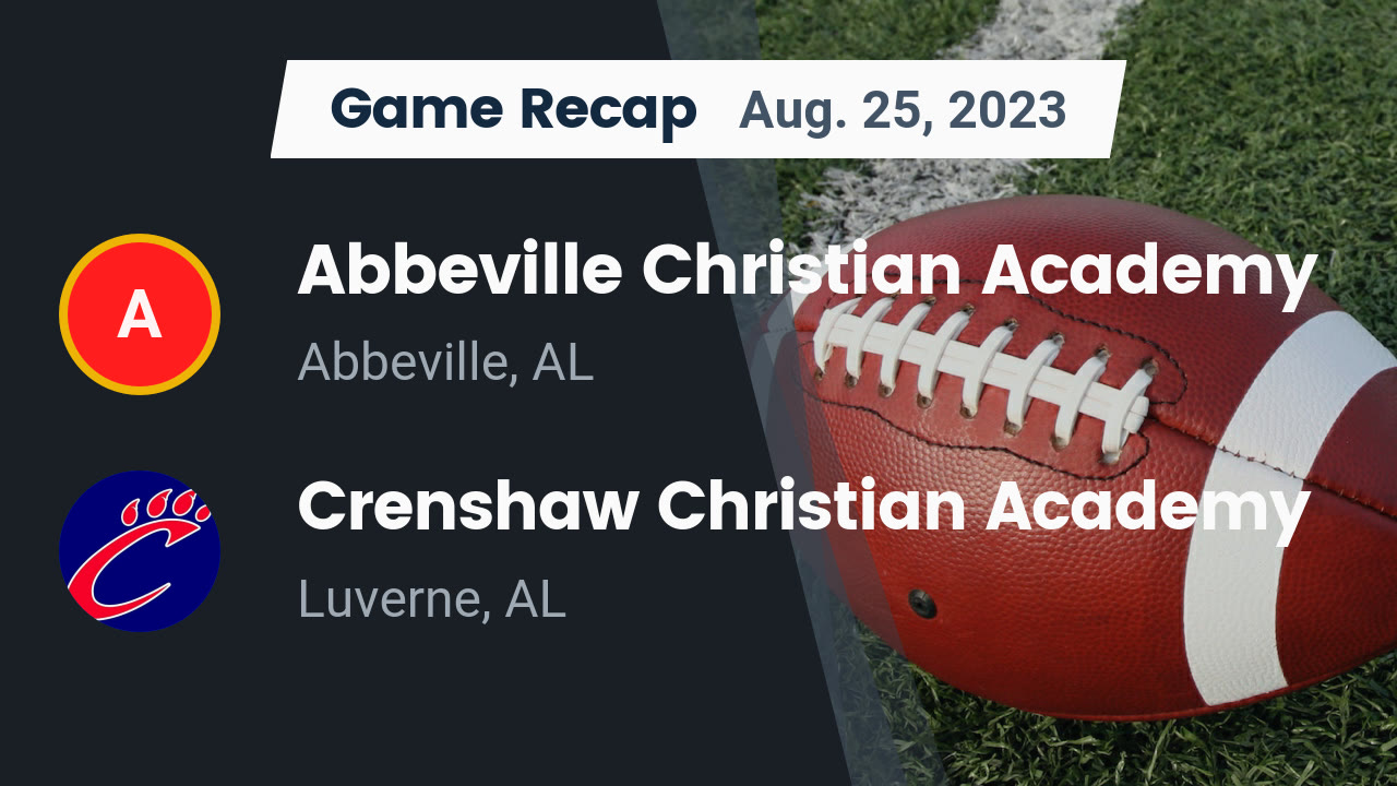 Abbeville Christian Academy (Abbeville, AL) Sports Football, Basketball, Baseball, Softball