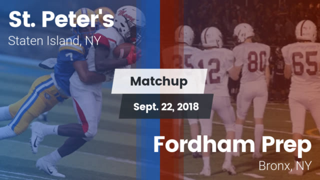 Boys Varsity Football St Peter S High School Staten Island