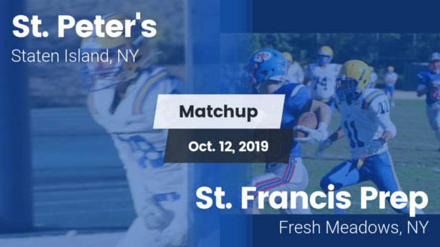 Boys Varsity Football St Peter S High School Staten Island