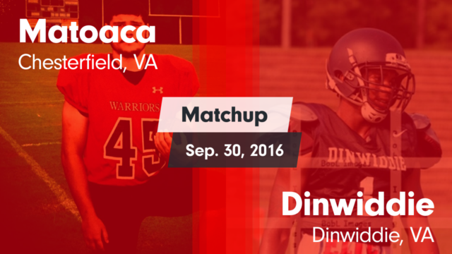 Varsity Football Matoaca High School Chesterfield Virginia