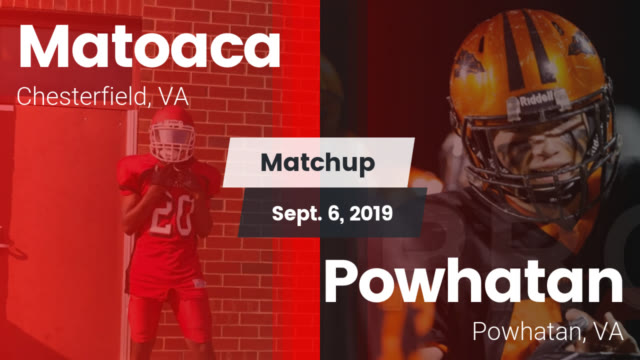Varsity Football Matoaca High School Chesterfield Virginia