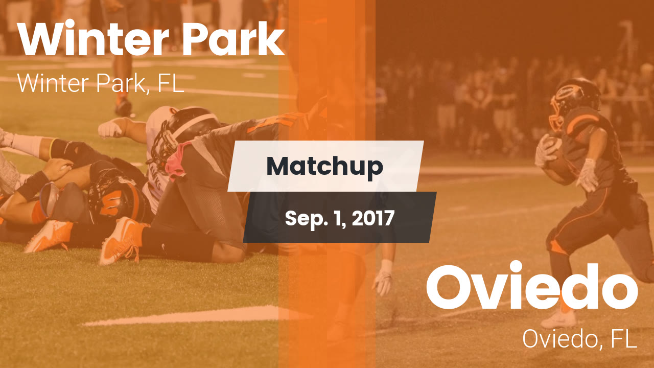 Winter Park Hs Football Video Matchup Winter Park Vs Oviedo