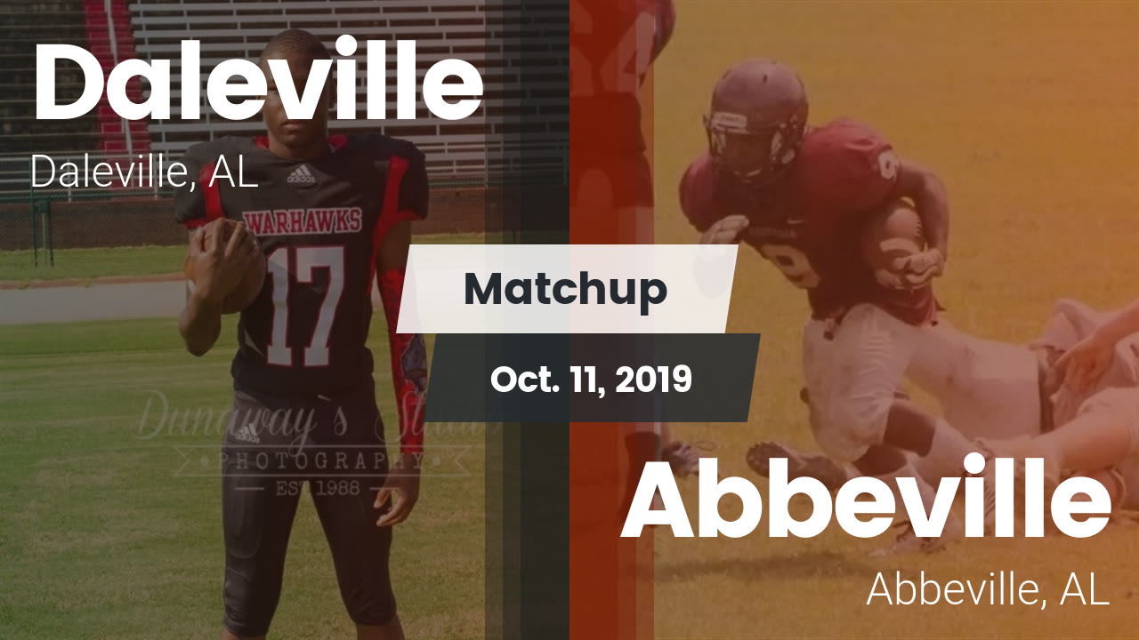 Matchup Daleville Vs Abbeville 2019