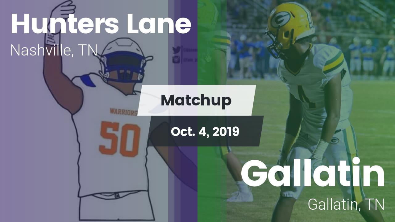 Matchup Hunters Lane vs. Gallatin 2019 Hunters Lane highlights Hudl