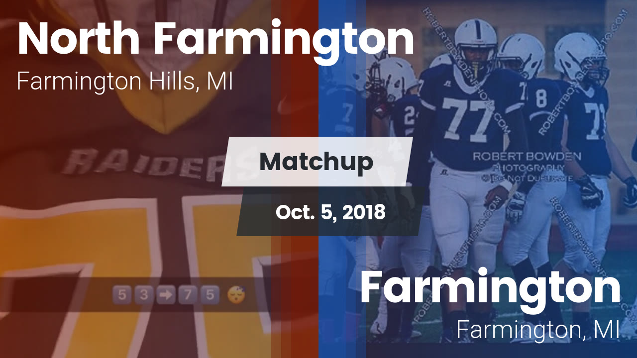 North Farmington Hs Football Video Matchup North Farmington Vs
