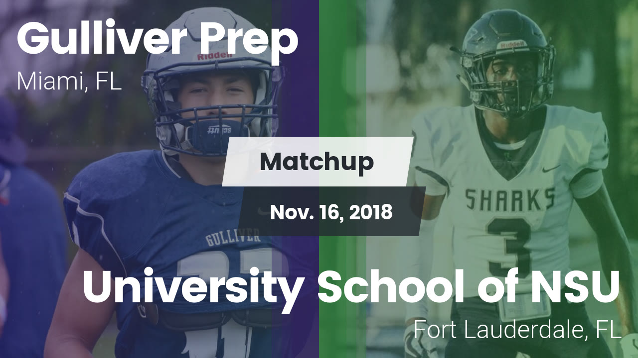 Gulliver Prep Hs Football Video Matchup Gulliver Prep Vs