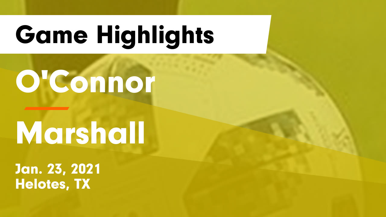 O Connor High School Helotes Tx Varsity Soccer