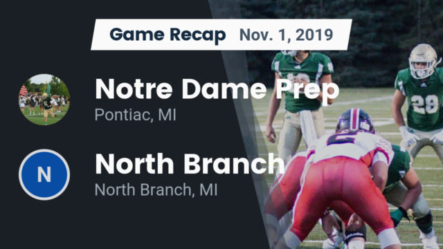 Notre Dame Prep Football Notre Dame Prep High School Pontiac