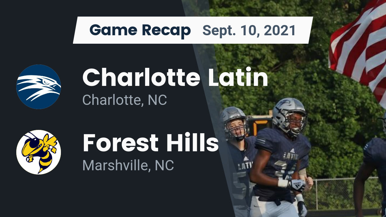 Charlotte Latin HS Football Video "Recap Charlotte Latin vs. Forest