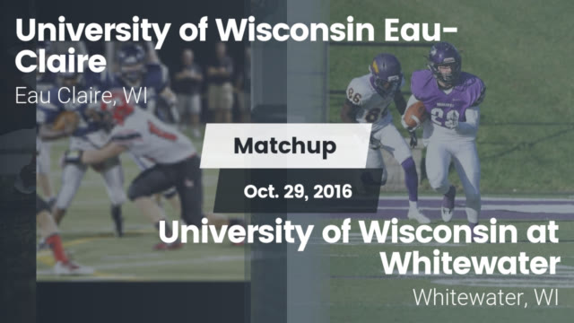 Mens Varsity Football University Of Wisconsin Eau Claire Eau