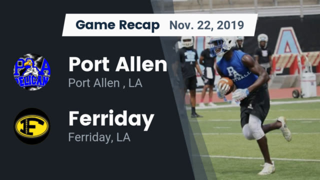 Boys Varsity Football Port Allen High School Port Allen