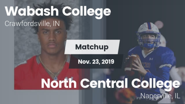 Mens Varsity Football Wabash College Crawfordsville Indiana