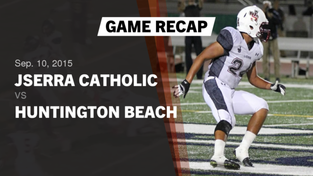 Jv Football Jserra Catholic High School San Juan Capistrano