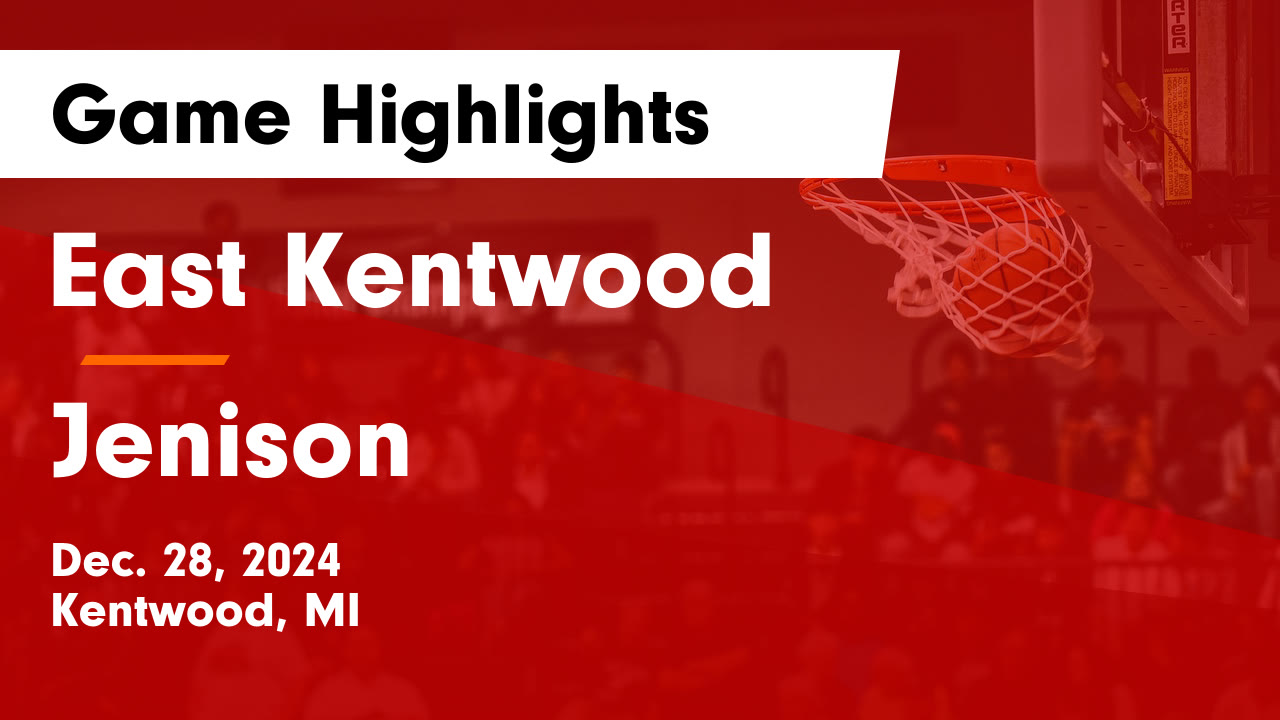 East Kentwood  vs Jenison   Game Highlights - Dec. 28, 2024
