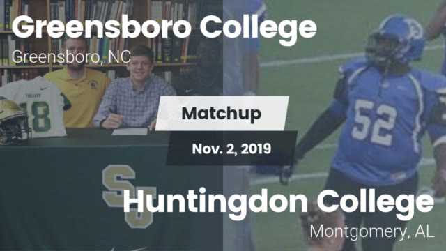 Mens Varsity Football Greensboro College Greensboro North