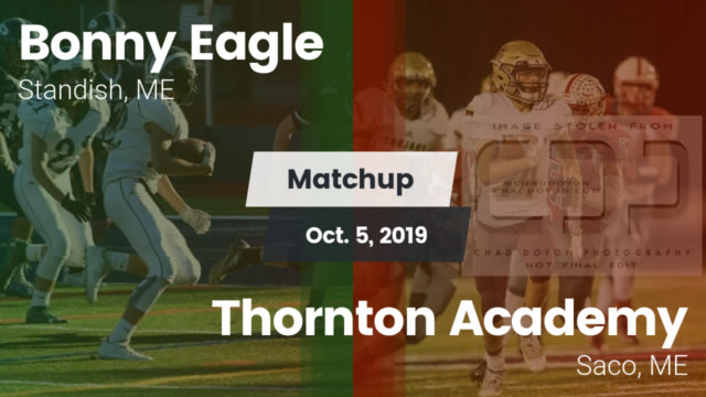 Boys Varsity Football Bonny Eagle High School Standish Maine
