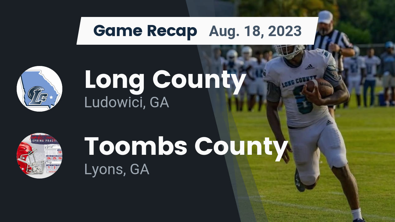 Long County (Ludowici, GA) High School Sports Football, Basketball, Baseball, Softball