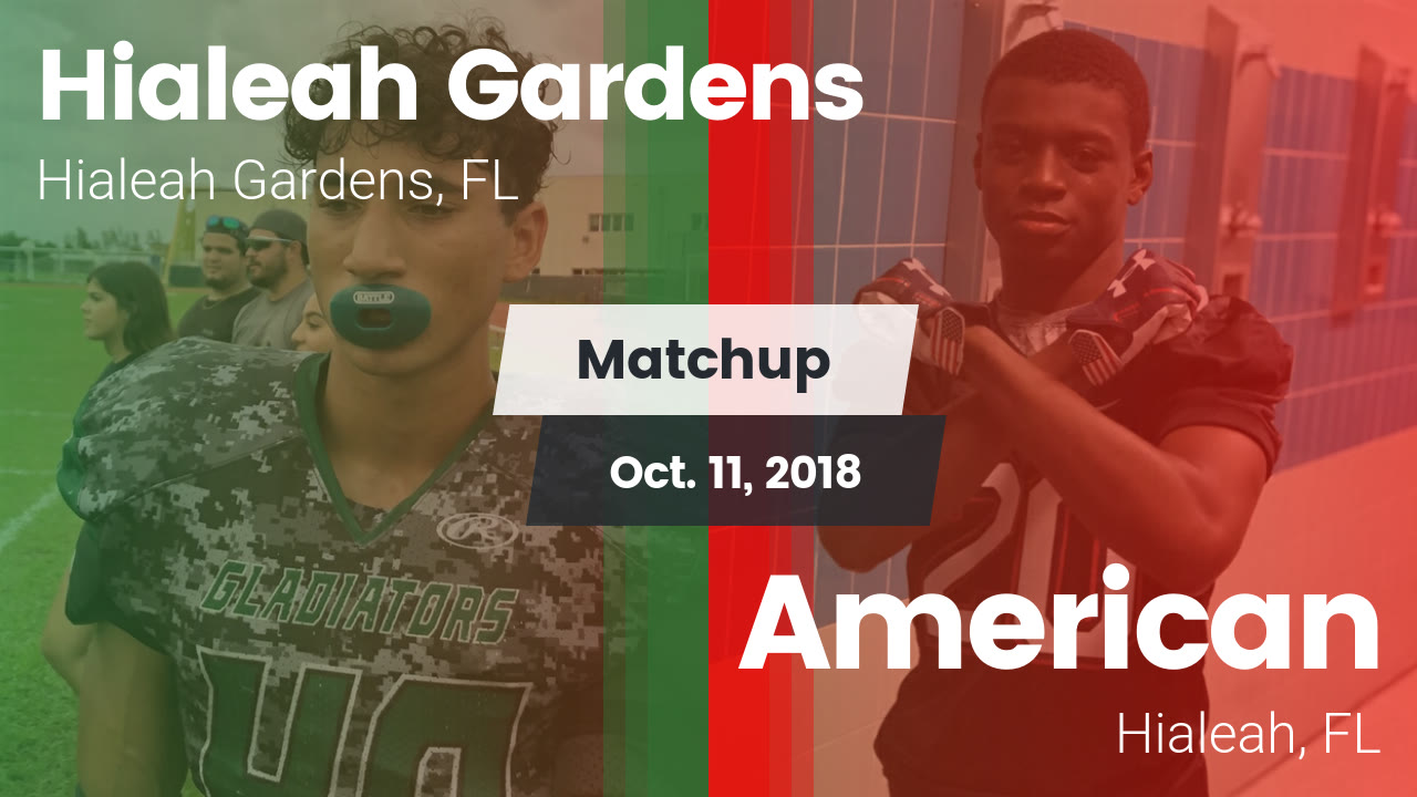 Hialeah Gardens High School Football Fasci Garden
