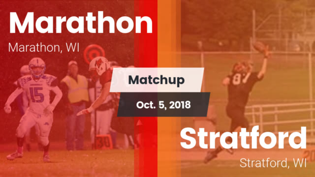 Boys Varsity Football Marathon High School Marathon Wisconsin