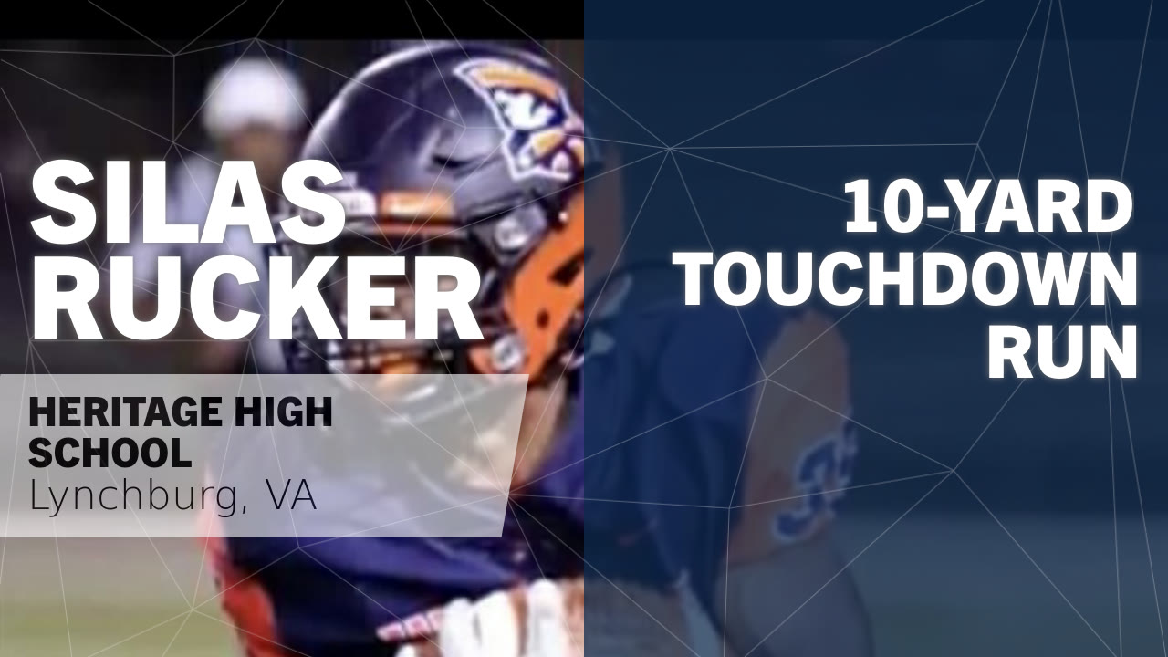 Silas Rucker S Lynchburg Va Video 10 Yard Touchdown Run Vs