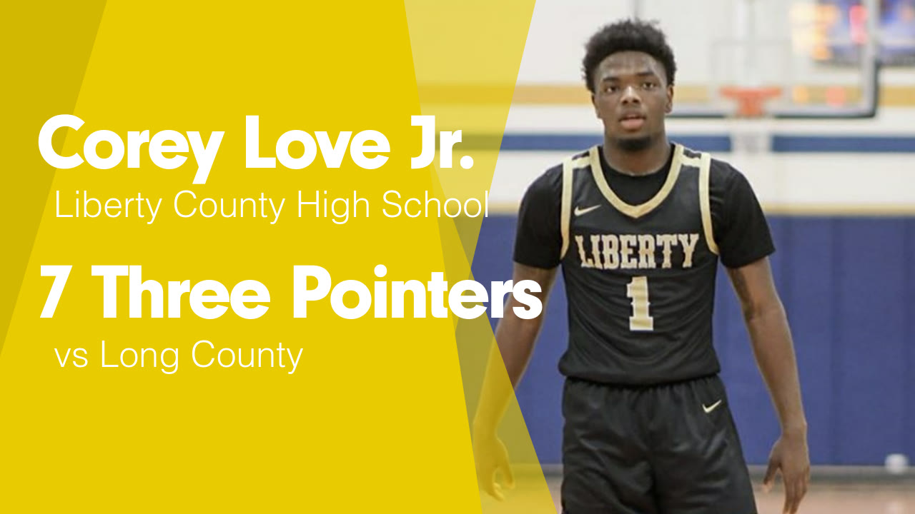 7 Three Pointers vs Long County - Corey Love Jr. highlights - Hudl