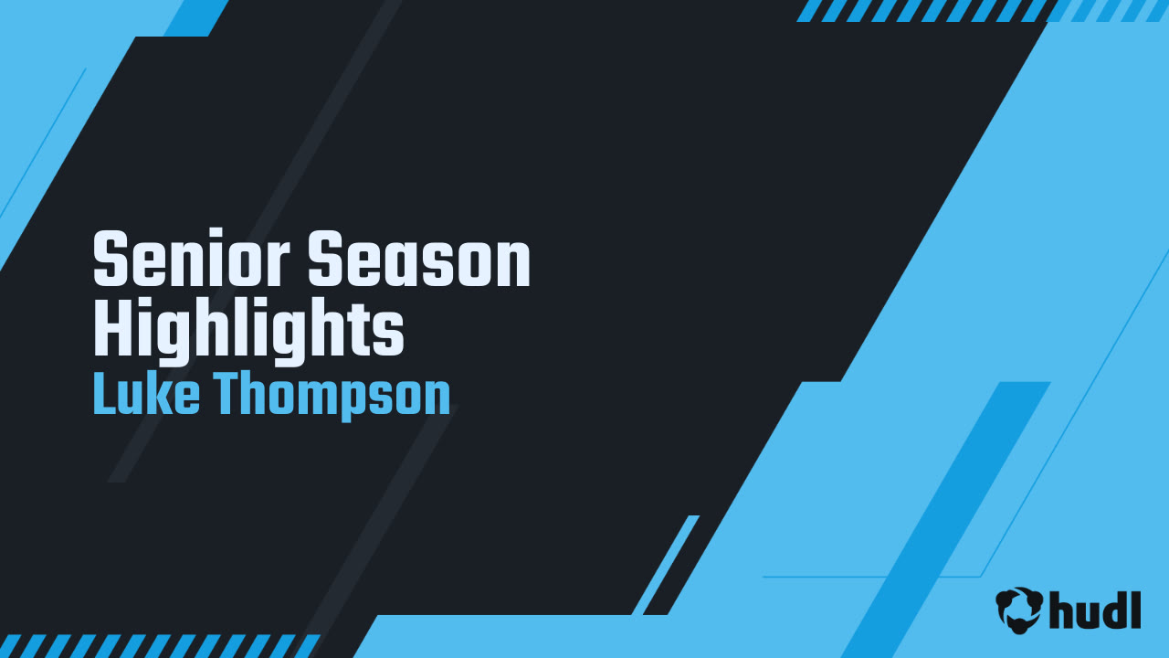  Luke Thompson - Franklin - 2025 Senior Season Highlights 