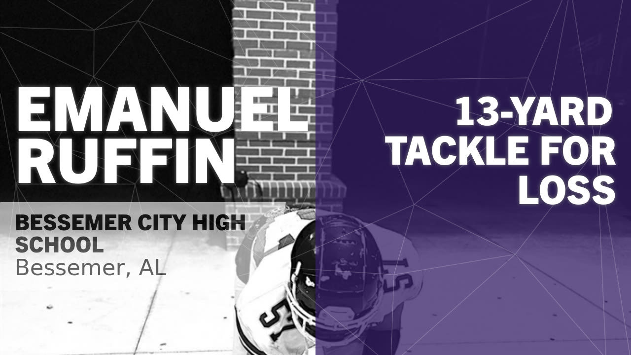  Emanuel Ruffin - Bessemer City - 2025 Senior Season Highlights