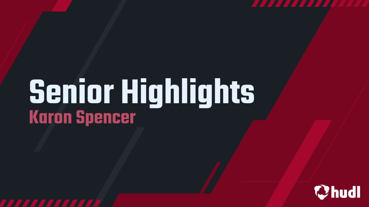 Karon Spencer - Good Counsel - 2025 Senior Season Highlights 