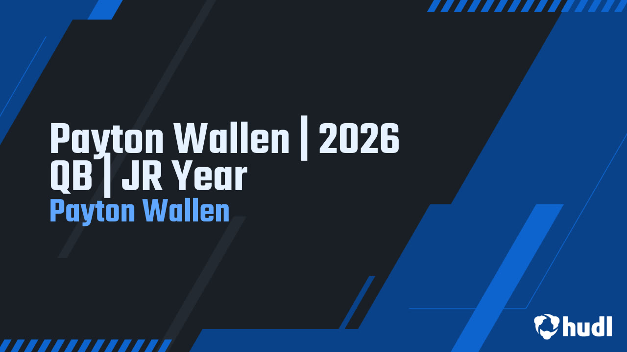 2026 Jr Year QB Highlights