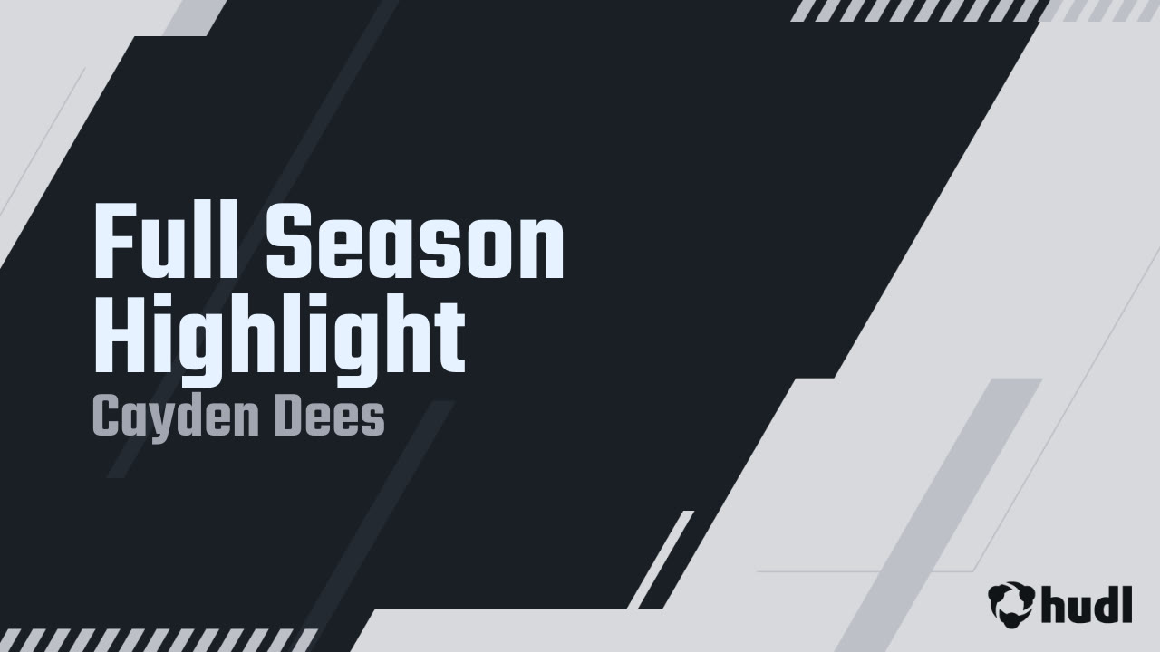 Cayden Dees - Montgomery Catholic Prep - 2025 Senior Season Highlights 