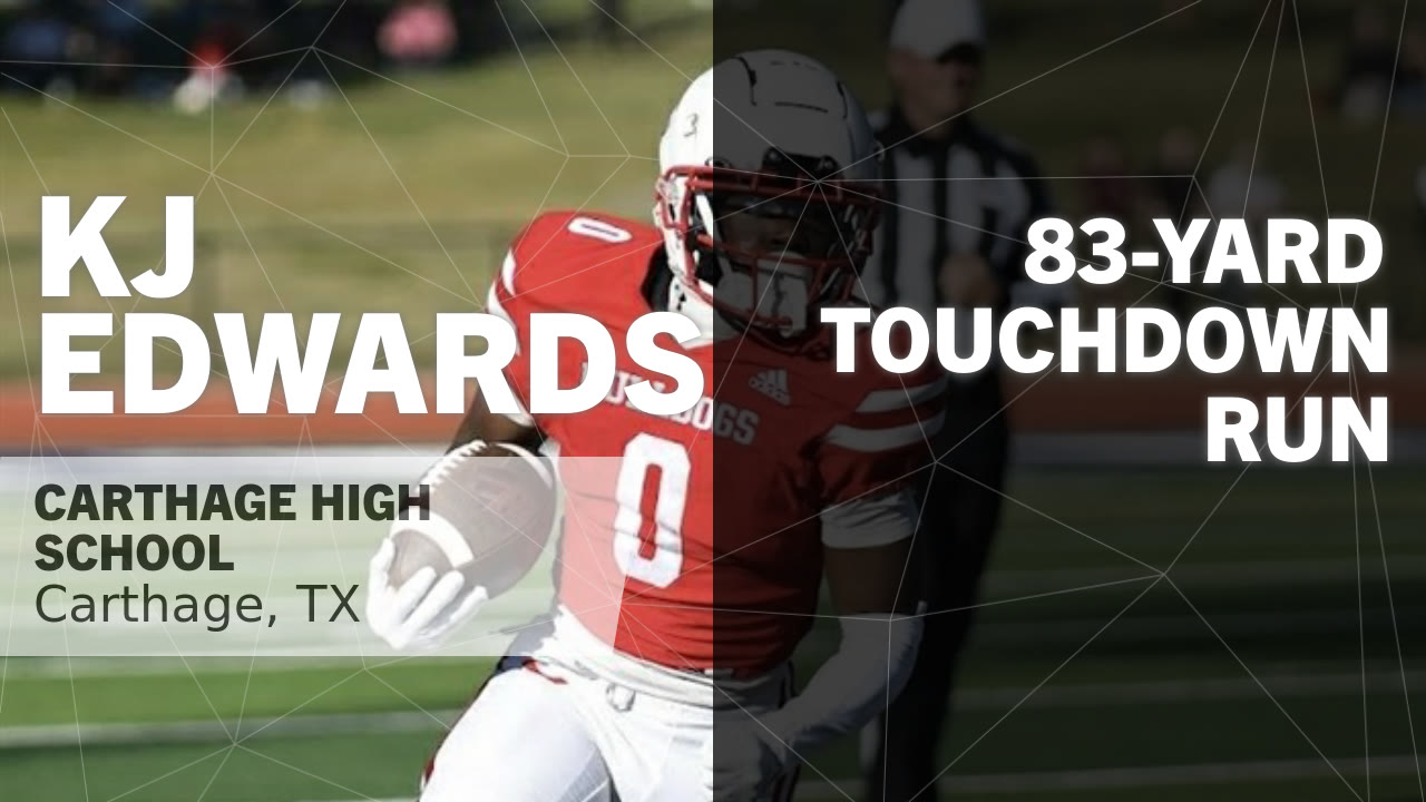 KJ Edwards - Carthage - 2025 Senior Season Highlights