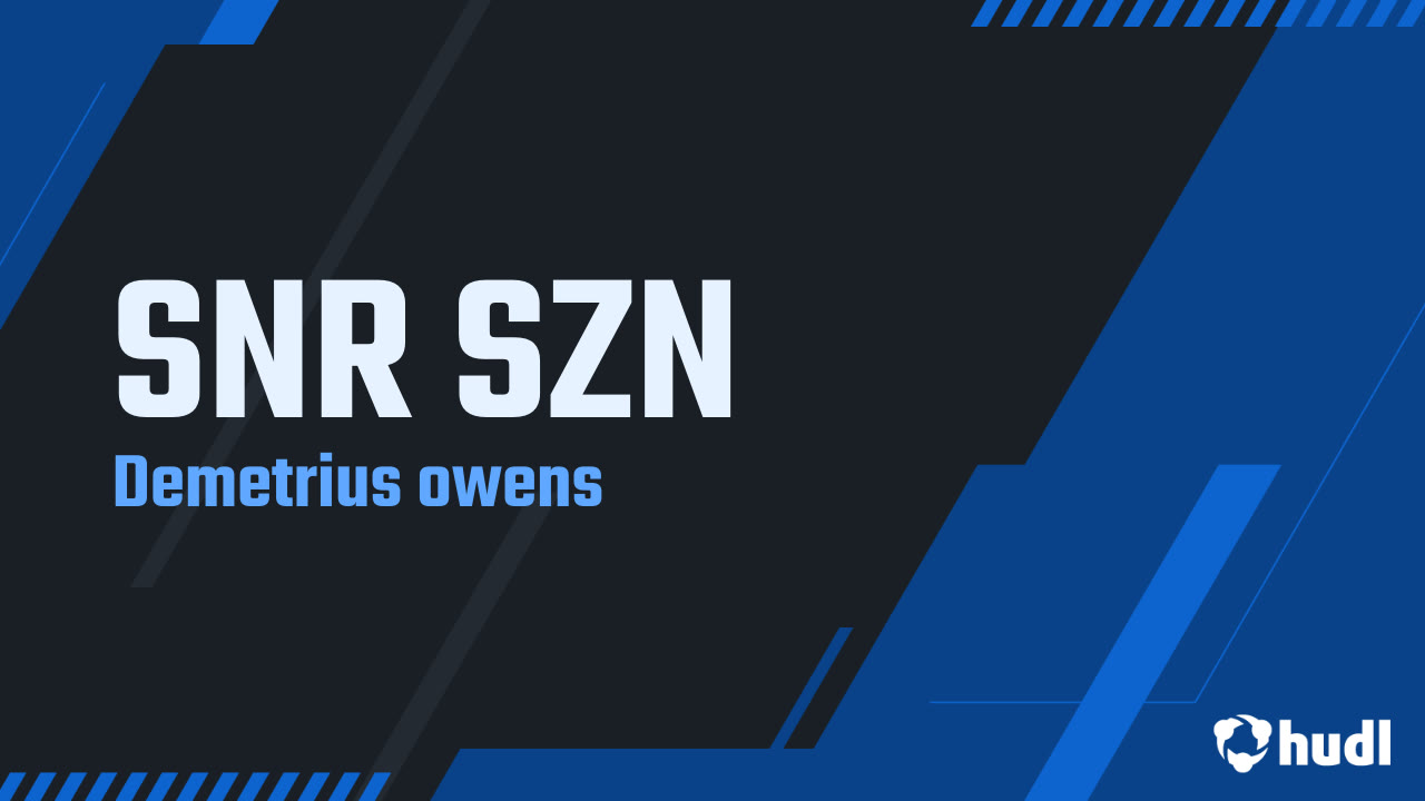 Demetrius Owens - Teaneck High School - 2025 Senior Year Highlights