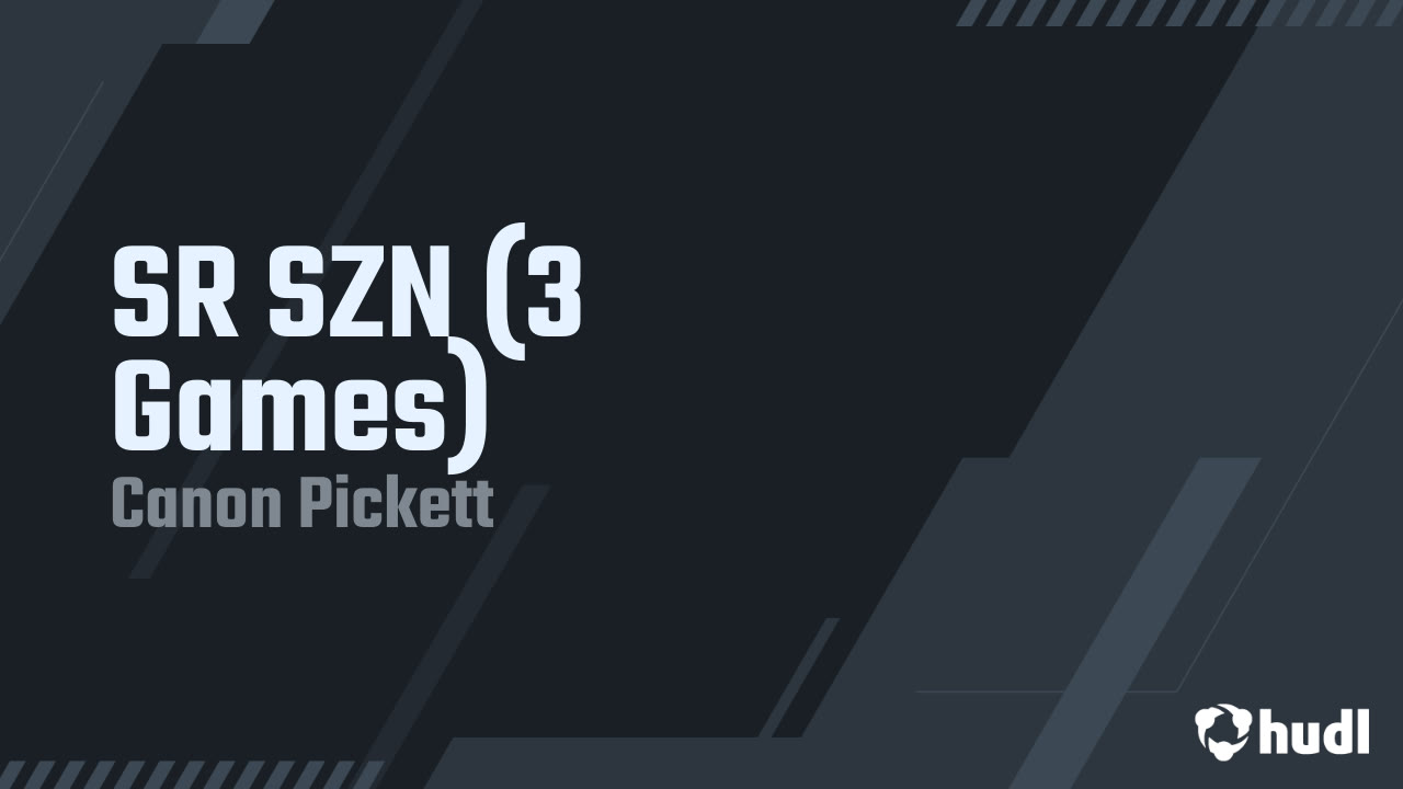  Canon Pickett - Tampa Bay Tech - 2025 Senior Season Highlights 