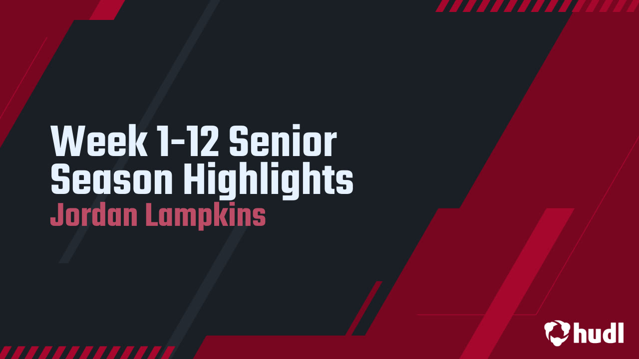 Jordan Lampkins - Bolingbrook - 2025 Senior Season Highlights 