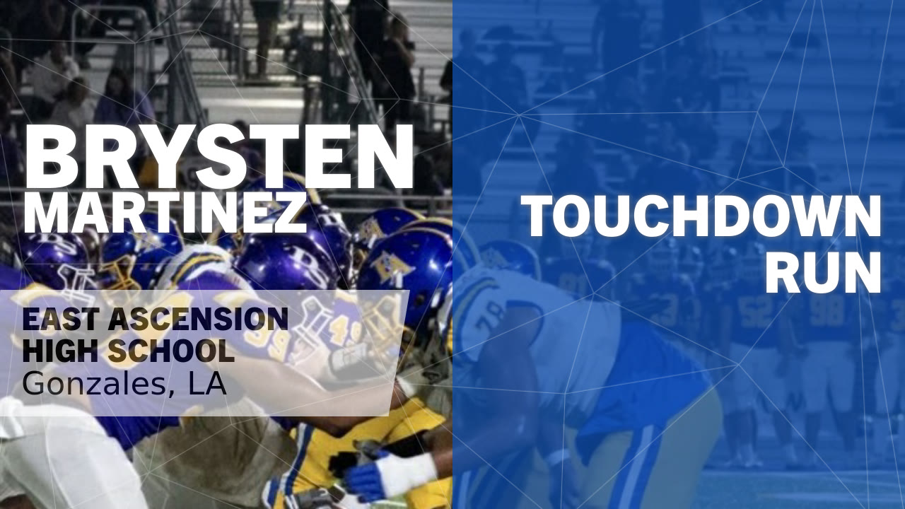 Brysten Martinez - East Ascension - 2025 Senior Season Highlights