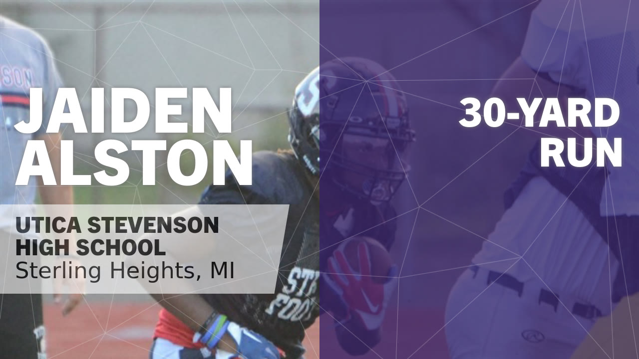 30-yard Run vs Brother Rice - Jaiden Alston highlights - Hudl