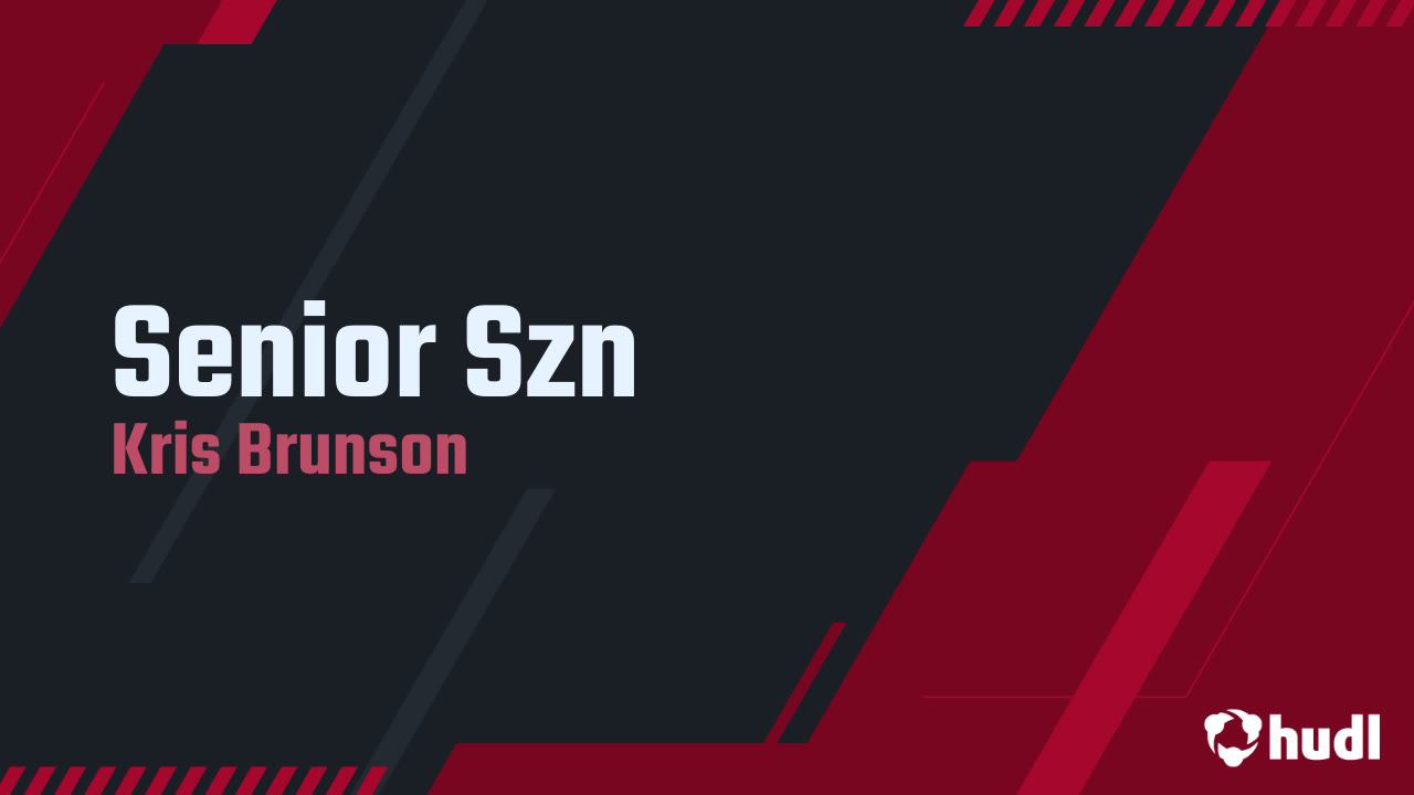 Kris Brunson - Brookwood - 2025 Senior Season Highlights