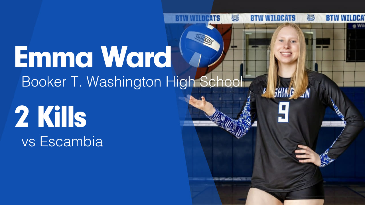 2 Kills vs Escambia - Emma Ward highlights - Hudl