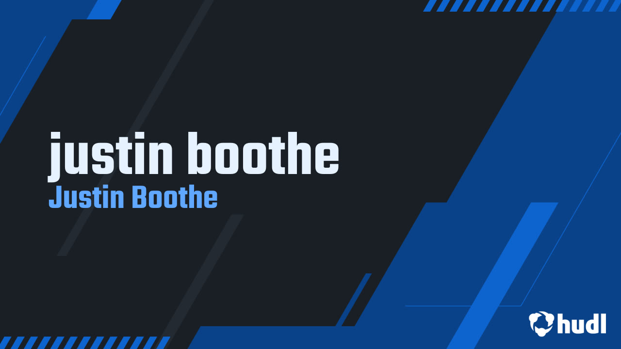 justin boothe - Justin Boothe highlights - Hudl