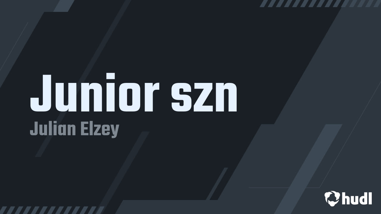  Julian Elzey - Brookwood - 2025 Junior Season Highlights