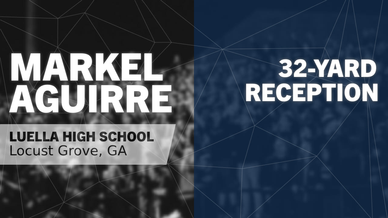 Markel Aguirre - Luella - 2025 Senior Season Highlights