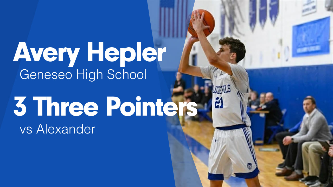 3 Three Pointers vs Alexander - Avery Hepler highlights - Hudl