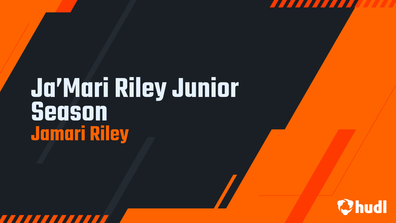 Ja'Mari Riley Junior Season Highlights
