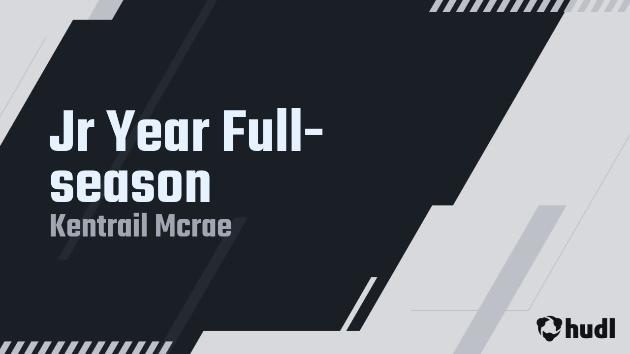 Kentrail Mcrae - Clearwater - 2024 Junior Season Highlights