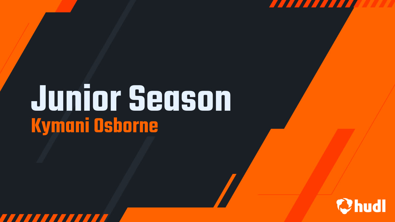 Junior Season - Kymani Osborne highlights - Hudl
