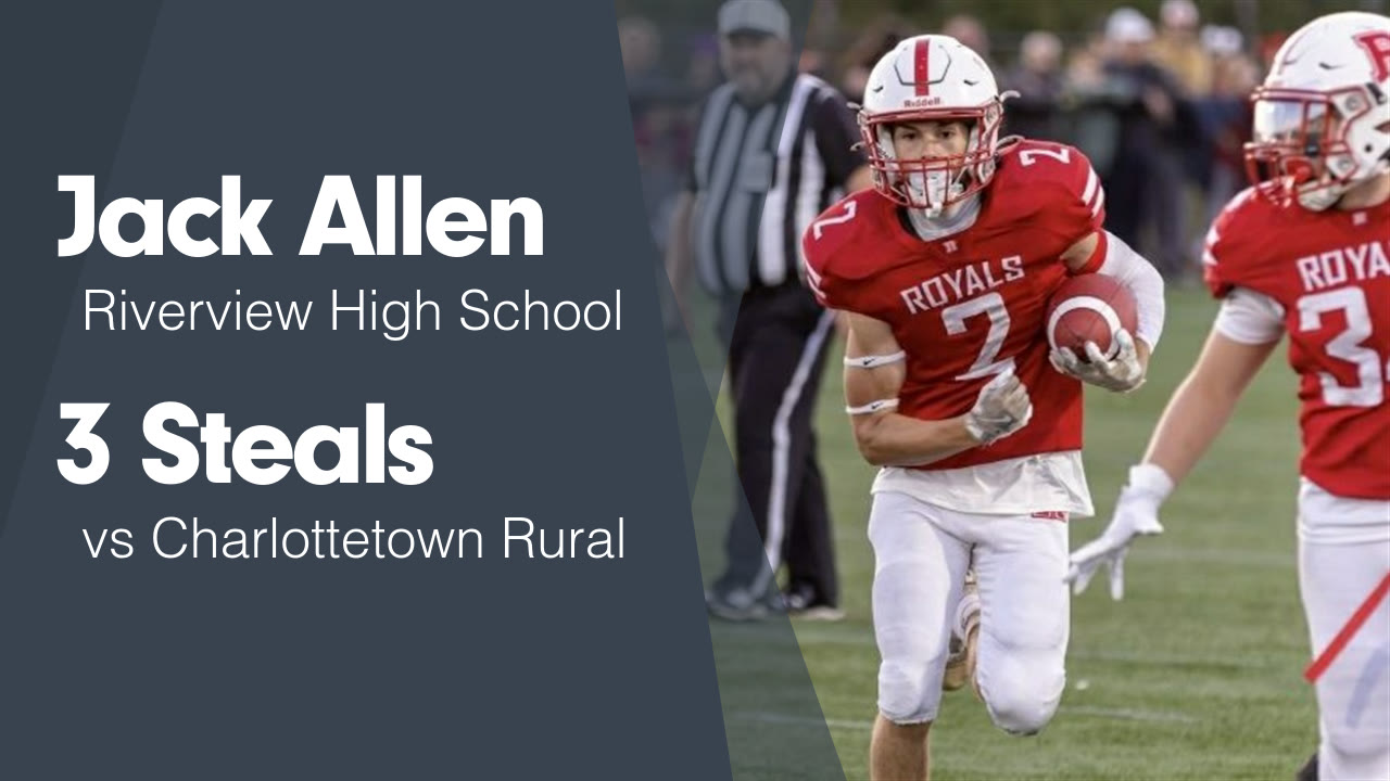 3 Steals vs Charlottetown Rural - Jack Allen highlights - Hudl